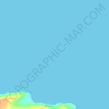 Baie de Diego-Suarez topographic map, elevation, terrain