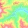 Bozat topographic map, elevation, terrain