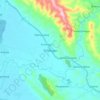 Cimanggu topographic map, elevation, terrain