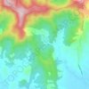 Upper Dungay topographic map, elevation, terrain