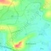 Coate topographic map, elevation, terrain