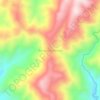 Rundum Highland topographic map, elevation, terrain