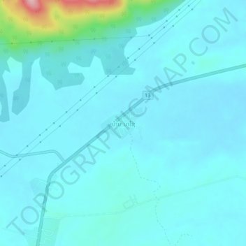 Naxay topographic map, elevation, terrain