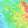 Kolombera topographic map, elevation, terrain