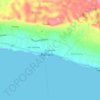 Bagonbon topographic map, elevation, terrain