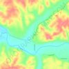 Christie topographic map, elevation, terrain