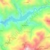 Bajo San José topographic map, elevation, terrain