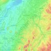 Acton topographic map, elevation, terrain