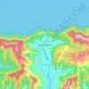 Diego Martin topographic map, elevation, terrain