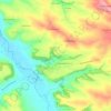 A Saint-Pé topographic map, elevation, terrain