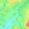Hetton topographic map, elevation, terrain