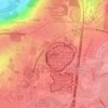 Freebooter Falls topographic map, elevation, terrain