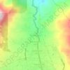 Kinilow Satu topographic map, elevation, terrain