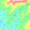 Loksado topographic map, elevation, terrain