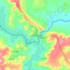 Rusomo topographic map, elevation, terrain