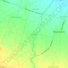 Karanglo topographic map, elevation, terrain