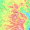 Naplouse topographic map, elevation, terrain