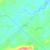 Glade Valley topographic map, elevation, terrain