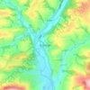 Bickleigh topographic map, elevation, terrain