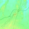 Jagdispur topographic map, elevation, terrain
