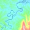 Tuburan topographic map, elevation, terrain