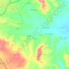 Akamat al Hamala topographic map, elevation, terrain