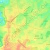Cileungsi Kidul topographic map, elevation, terrain