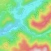 L'Enclose topographic map, elevation, terrain