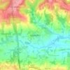 Staplefield topographic map, elevation, terrain