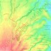San Antonio Zone 3 topographic map, elevation, terrain