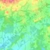 Ewhurst Green topographic map, elevation, terrain