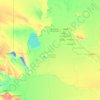 Daşoguz topographic map, elevation, terrain