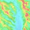 Raning topographic map, elevation, terrain
