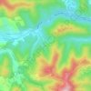 Esperies topographic map, elevation, terrain