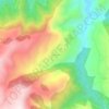 Yumaklı topographic map, elevation, terrain
