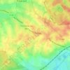Les Lignes topographic map, elevation, terrain