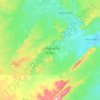 Garbaharey topographic map, elevation, terrain