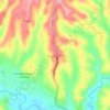 Mount Sion topographic map, elevation, terrain