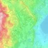 Raffa topographic map, elevation, terrain