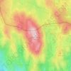 Torrinheiras topographic map, elevation, terrain