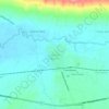 Tiawanacu topographic map, elevation, terrain