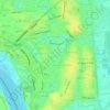 Phonsinouan topographic map, elevation, terrain