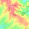 Winceby topographic map, elevation, terrain