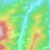 Cihet topographic map, elevation, terrain