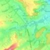 Blainville topographic map, elevation, terrain