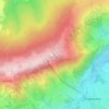 Gubałówka topographic map, elevation, terrain