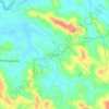 Peruva topographic map, elevation, terrain