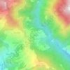 Bank topographic map, elevation, terrain