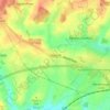 Weyhill topographic map, elevation, terrain