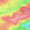 White Mountain topographic map, elevation, terrain
